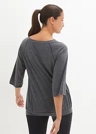 Maglia per sport oversize con maniche a 3/4, bonprix