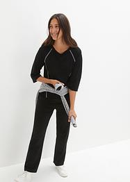 Maglia per sport oversize con maniche a 3/4, bpc bonprix collection