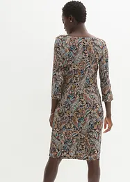 Abito in maglina con fantasia paisley, bonprix