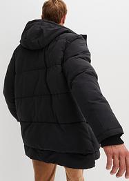 Giacca invernale oversize con cappuccio in poliestere riciclato, bpc bonprix collection