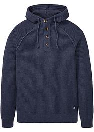 Maglione con cappuccio e cotone riciclato, John Baner JEANSWEAR