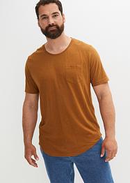 T-shirt in cotone biologico con taschino (pacco da 2), RAINBOW