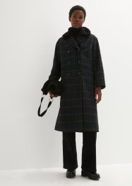 Cappotto in simil lana con colletto effetto peluche, bpc bonprix collection