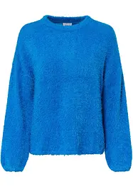 Maglione in filato piumato morbido, bonprix