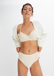 Reggiseno non imbottito con ferretto e cotone biologico, bpc bonprix collection