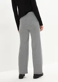 Pantaloni in jersey in pied de poule, bonprix