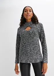 Maglione con cut-out, bonprix