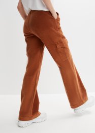 Pantaloni di velluto con tasche cargo, RAINBOW