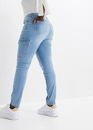 Jeans skinny cargo, RAINBOW