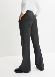 Pantaloni con gambe larghe in simil lana, BODYFLIRT