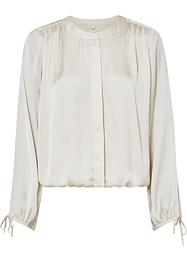 Blusa cropped in satin, RAINBOW