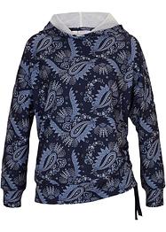 Felpa con cappuccio paisley, John Baner JEANSWEAR
