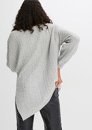 Maglione a collo alto con spacco, RAINBOW