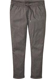 Pantaloni chino cropped con elastico in vita slim fit, tapered, RAINBOW