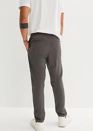 Pantaloni chino cropped con elastico in vita slim fit, tapered, RAINBOW