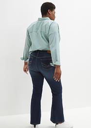 Jeans elasticizzati ultra soft, flared, John Baner JEANSWEAR