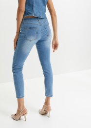 Jeans cropped slim fit, vita media, bonprix