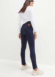 Pantaloni prémaman in twill elasticizzato, slim fit, bpc bonprix collection