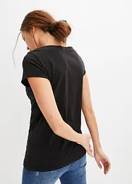 Maglia a maniche corte con scollo quadrato, bonprix