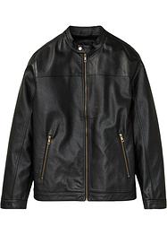 Giacca in similpelle stile biker, John Baner JEANSWEAR
