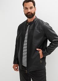 Giacca in similpelle stile biker, John Baner JEANSWEAR