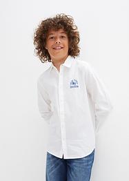 Camicia Oxford con stampa, bpc bonprix collection
