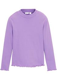 Maglia a maniche lunghe a coste in cotone biologico, bpc bonprix collection