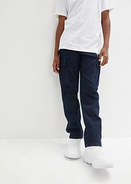 Jeans cargo wide leg, loose fit, John Baner JEANSWEAR