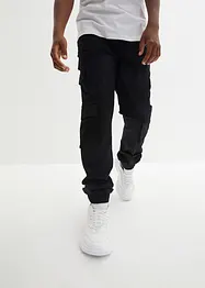 Pantaloni cargo elasticizzati, regular fit, bonprix