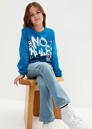 Maglia a maniche lunghe in puro cotone biologico, bonprix
