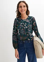 Blusa fantasia in viscosa, bonprix