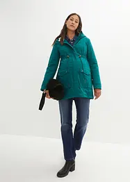 Giacca prémaman 3 in 1 con fodera morbida e inserto babywearing, bonprix