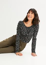Maglia a maniche lunghe in fantasia, BODYFLIRT
