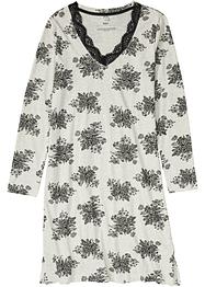 Camicia da notte con pizzo, bpc bonprix collection