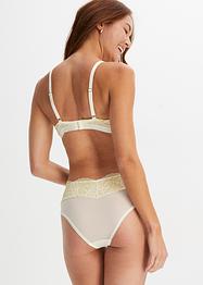 Bralette senza ferretto con pizzo in Lurex, BODYFLIRT