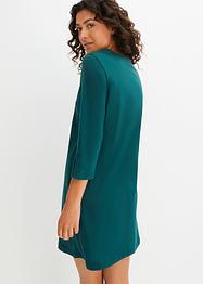 Camicia da notte con maniche a 3/4 in cotone biologico, bpc bonprix collection