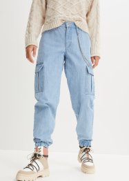 Jeans cargo con catena, RAINBOW