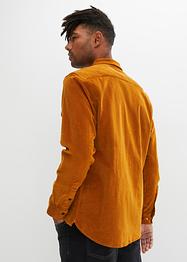 Camicia a maniche lunghe in velluto, loose fit, John Baner JEANSWEAR
