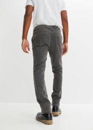Jeans termici con elastico in vita regular fit, straight, John Baner JEANSWEAR