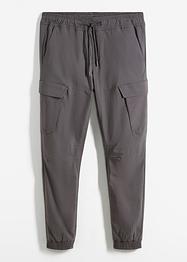 Pantaloni termici con elastico in vita e tasche cargo regular fit, straight, RAINBOW