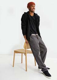 Pantaloni termici con elastico in vita loose fit, straight, RAINBOW