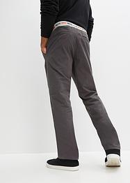 Pantaloni termici con elastico in vita loose fit, straight, RAINBOW