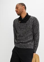 Maglione con collo a scialle, RAINBOW