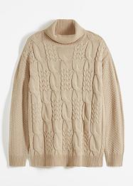 Maglione a collo alto, loose fit, RAINBOW
