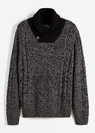 Maglione con collo a scialle, RAINBOW