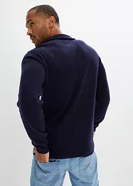 Maglione in lana Premium con Good Cashmere Standard® e colletto con zip, bonprix