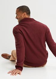 Maglione con collo a scialle, bpc selection