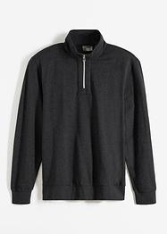Felpa con colletto alto e zip, bpc selection