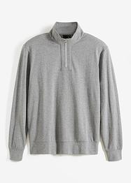 Felpa con colletto alto e zip, bpc selection