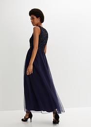 Abito con paillettes e mesh, BODYFLIRT boutique